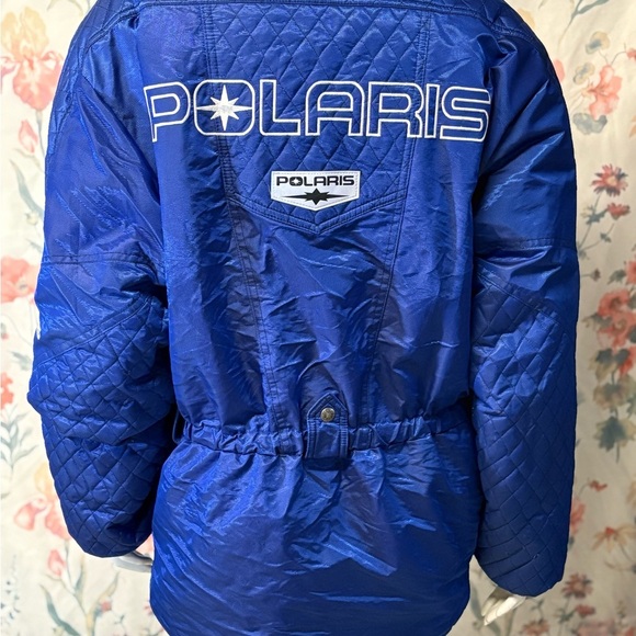Vintage Polaris Women's Blue Ski & Snow Jacket - Picture 6 of 12